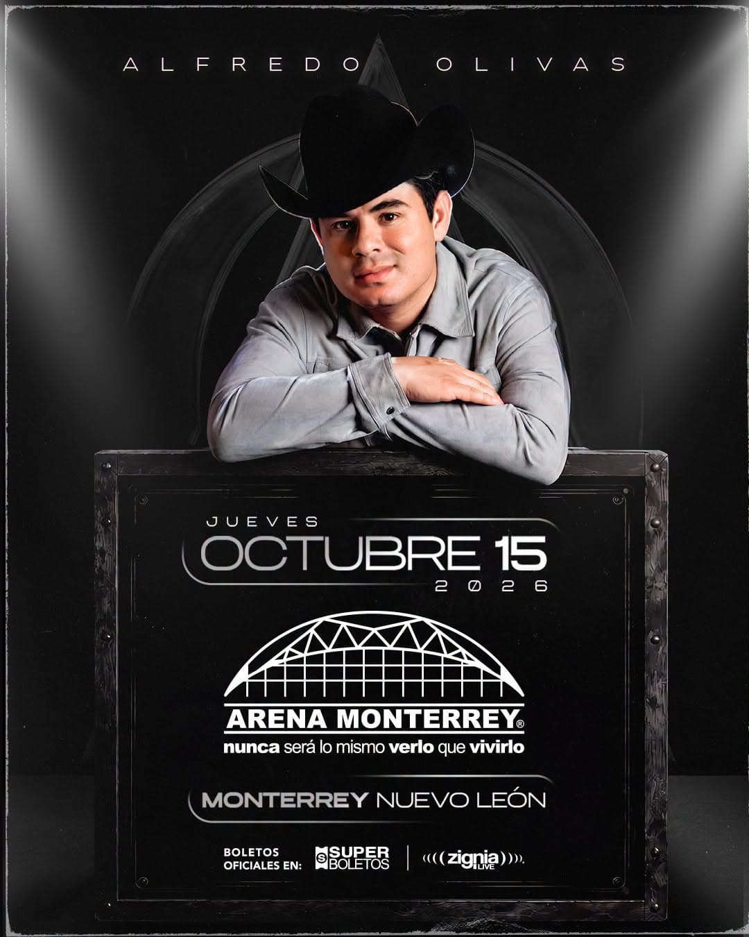 Concierto Alfredo Olivas en Monterrey