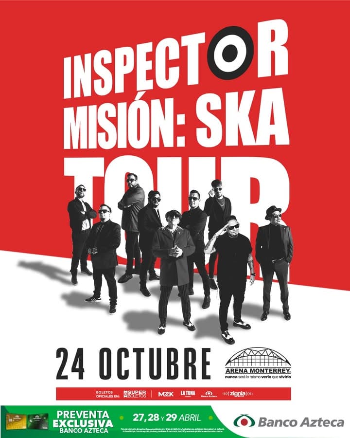 Concierto Inspector en Monterrey