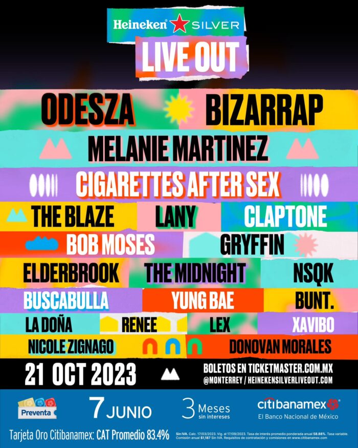 heineken silver live out 2023