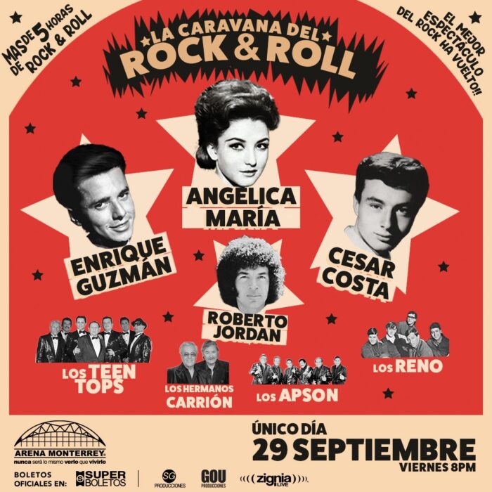 la caravana del rock & roll en monterrey