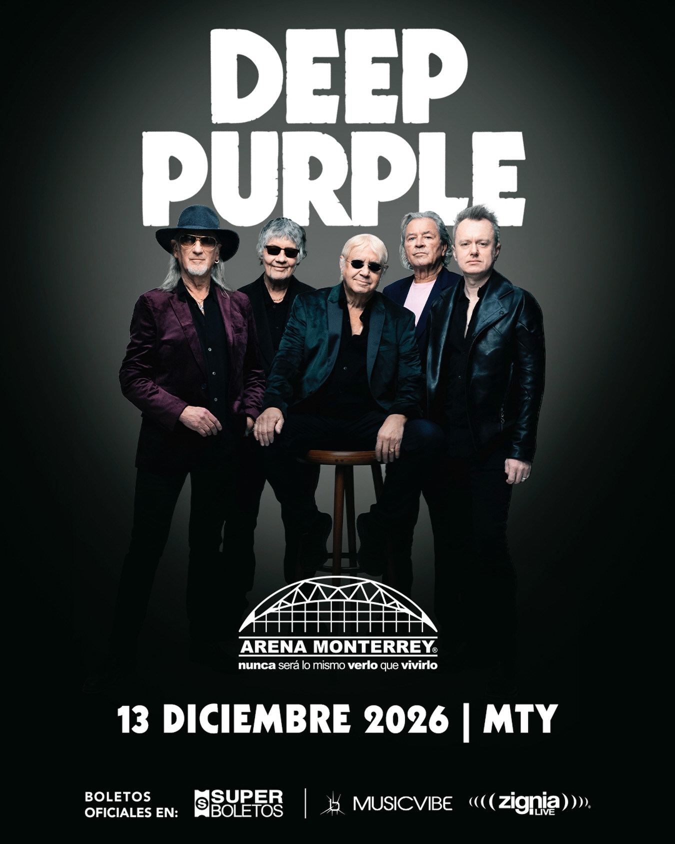 Concierto Deep Purple en Monterrey