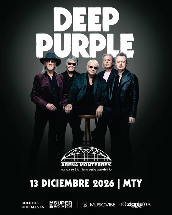 Concierto Deep Purple en Monterrey