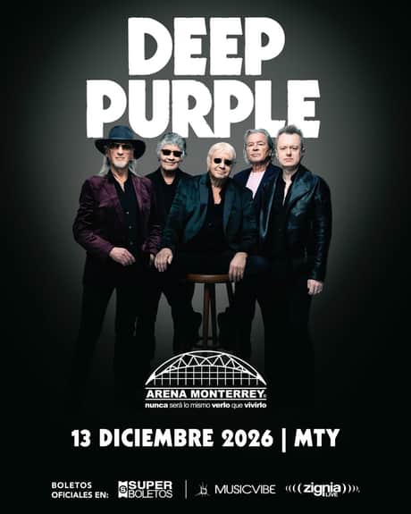 Concierto Deep Purple en Monterrey