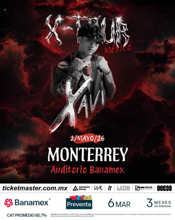 Concierto Xavi en Monterrey