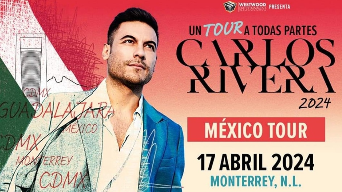 Carlos Rivera causará furor en Monterrey