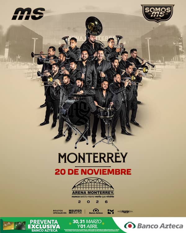 Concierto Banda MS en Monterrey