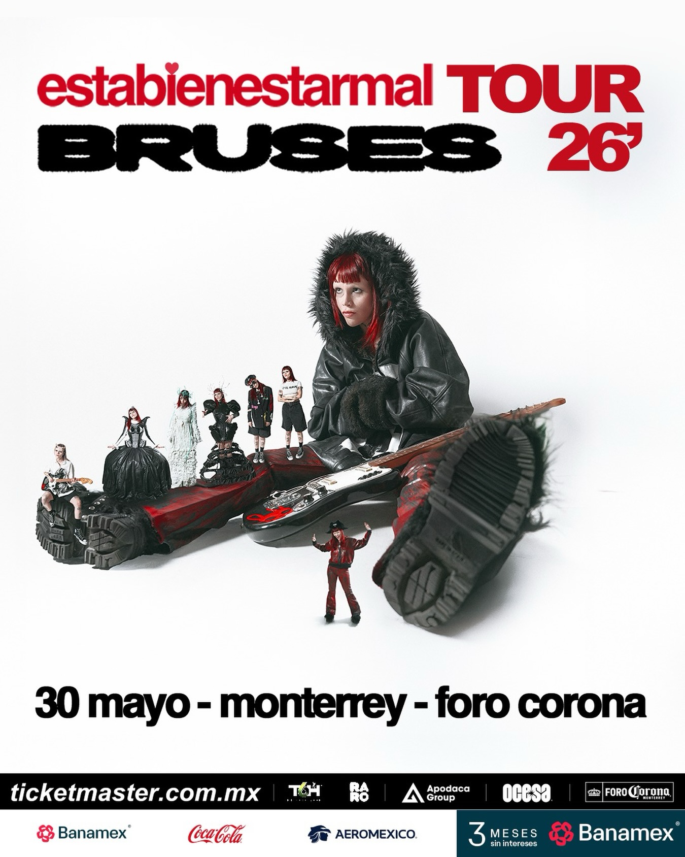 Concierto Bruses en Monterrey