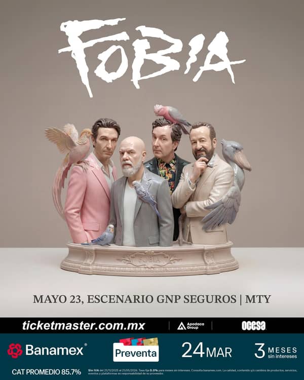 Concierto Fobia en Monterrey