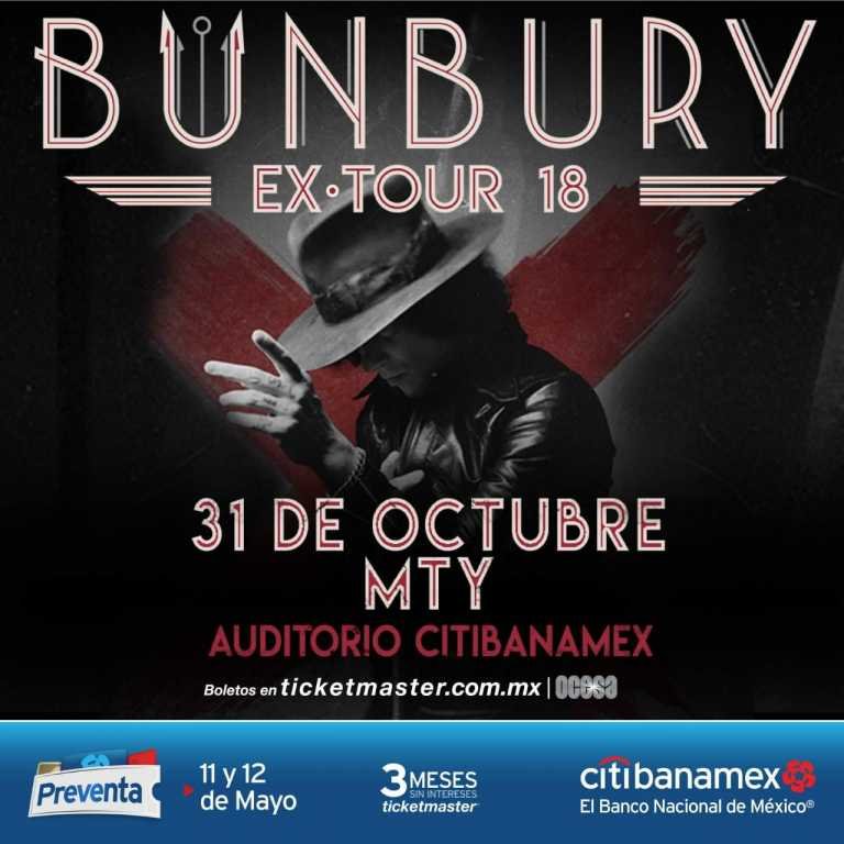 Bunbury en Monterrey 2018