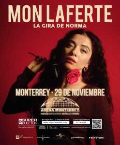 Mon Laferte en Aena Monterrey 2019
