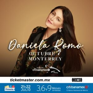 Daniela Romo Auditorio Citibanamex 2022
