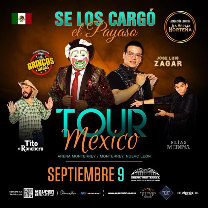 Zagar y Brincos Dieras en Arena Monterrey 2022 Conciertos en Monterrey