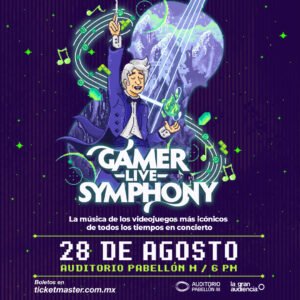 gamer live symphony auditorio pabellon m