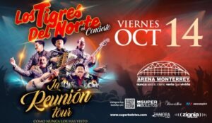 tigres del norte arena monterrey