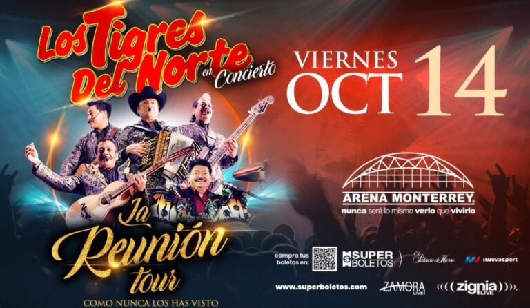 tigres del norte arena monterrey