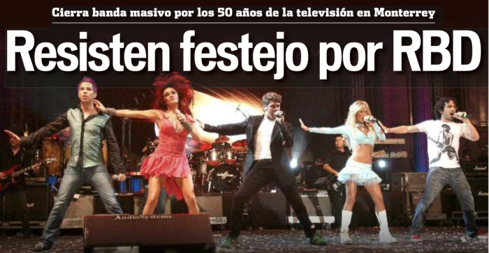 RBD EN MONTERREY 2008