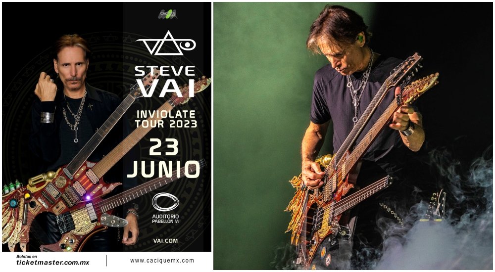 steve vai en monterrey