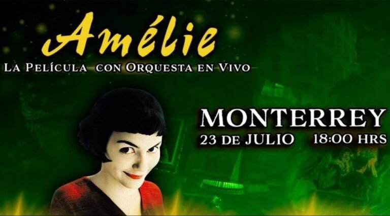 Concierto A disfrutar “Amelie” con sinfónica en Monterrey