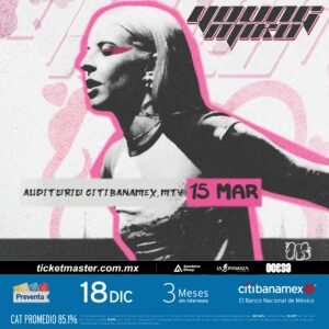 Young Miko en Auditorio Citibanamex 2024