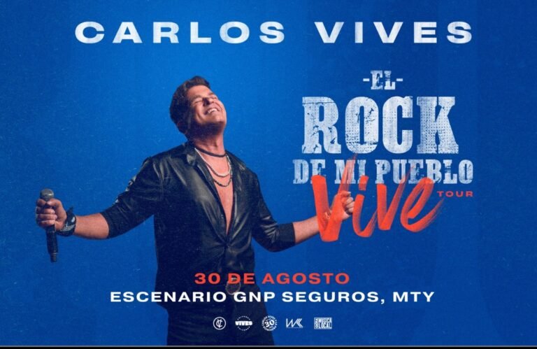 Concierto Carlos Vives armará una fiesta en Monterrey en Monterrey