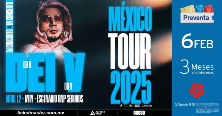 Concierto A perrear con Dei V en Monterrey en Monterrey