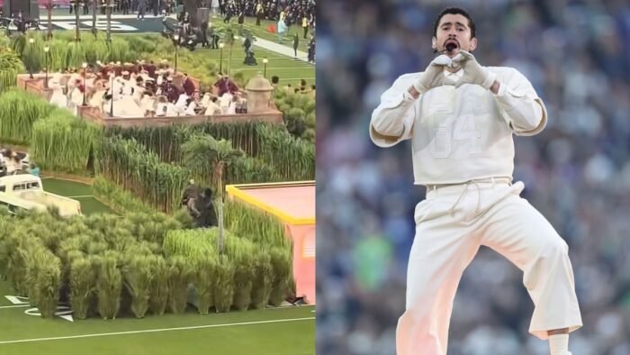 Descubre cuánto cobraron los arbustos humanos que sorprendieron en el show de Bad Bunny durante el Super Bowl.