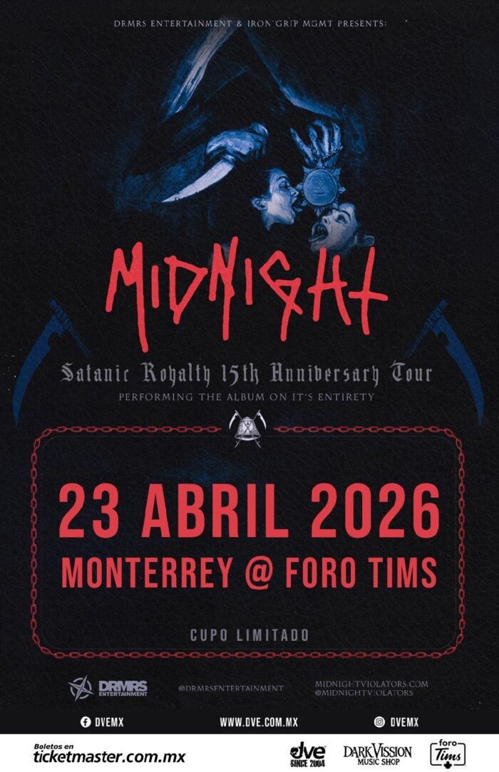 Concierto Midnight En Monterrey en Monterrey