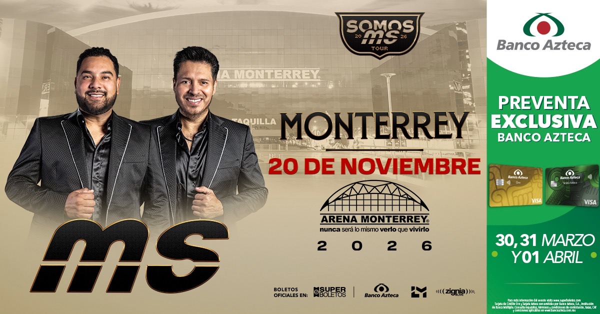 Banda MS en Arena MOnterrey 2026