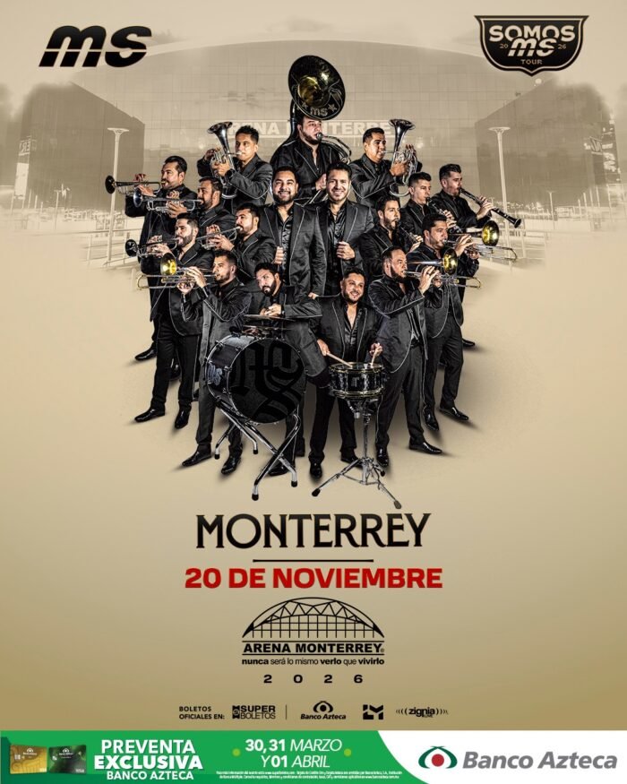 Concierto Banda MS en Monterrey