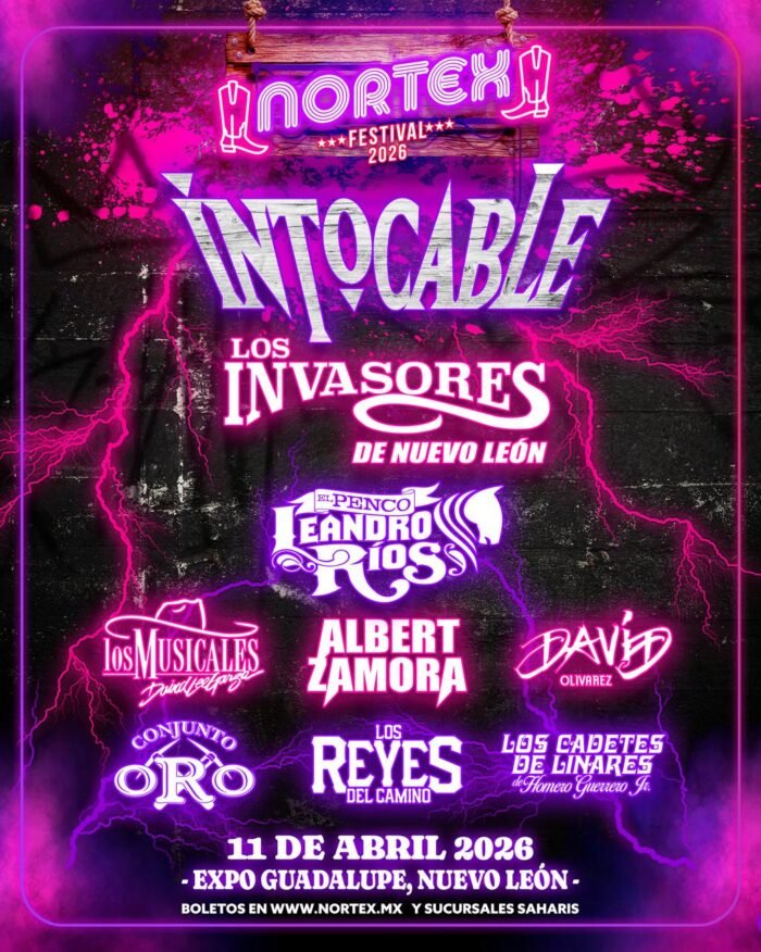 Concierto Nortex 2026 en Monterrey
