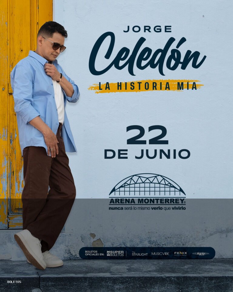 Concierto Jorge Celedón traerá una noche de puro vallenato a los regios en la Arena Monterrey en Monterrey